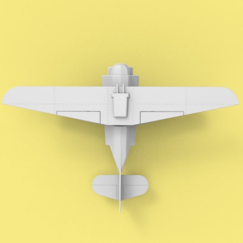 Jet Biplane 3D print model_19