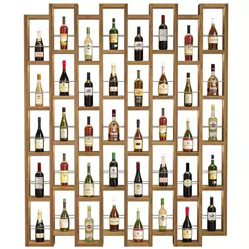 Rack with alcohol 49
