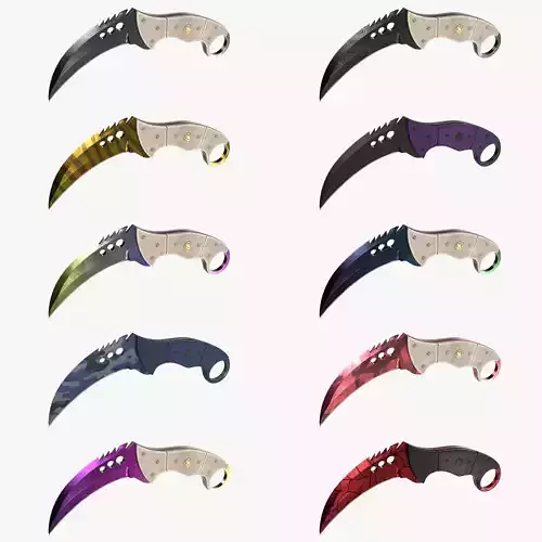 Talon Knifes Set