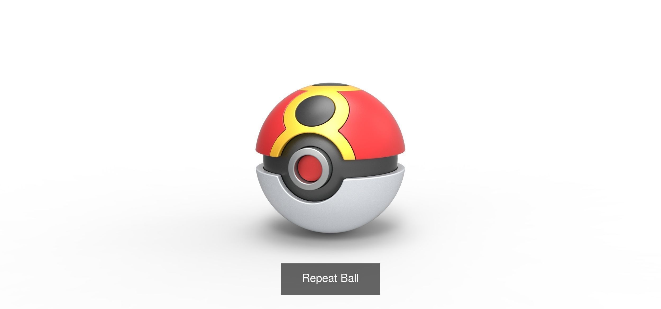 Orb Types Set 2 3D Model Collection_9