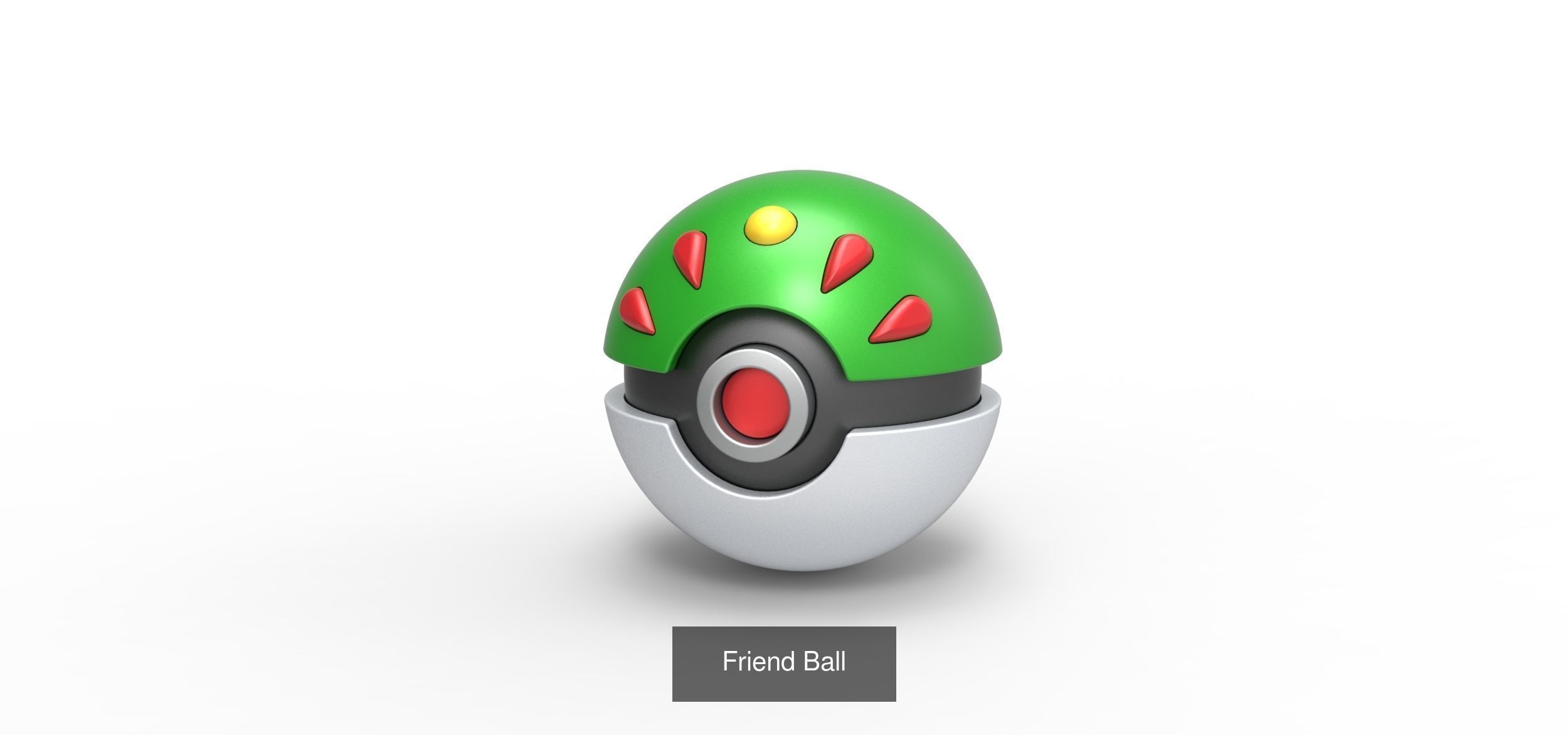 Orb Types Set 2 3D Model Collection_4