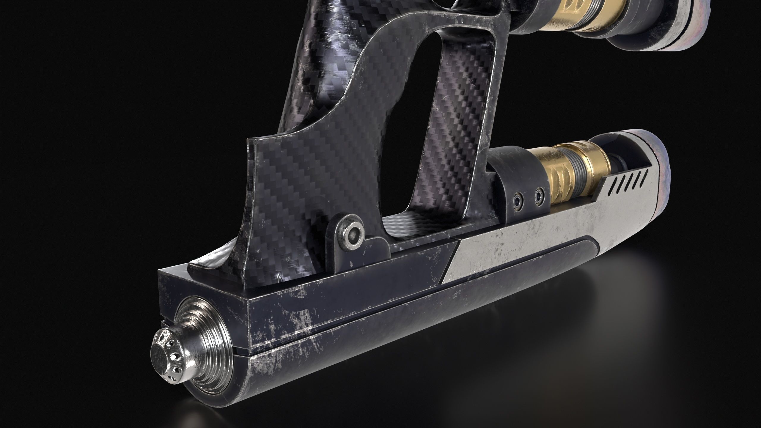 Star-Lord Blaster 3D model_7