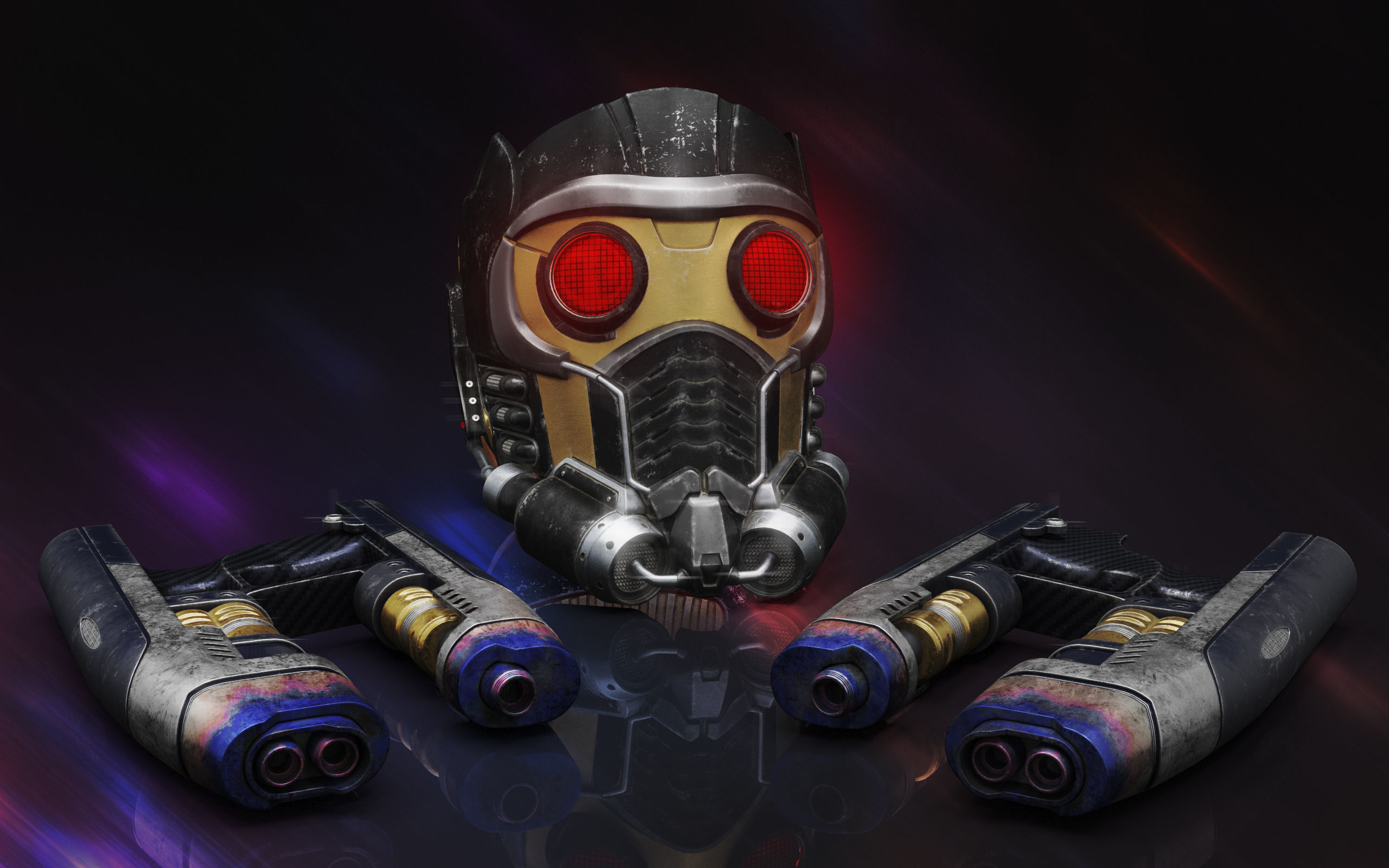 Star-Lord Blaster 3D model_13