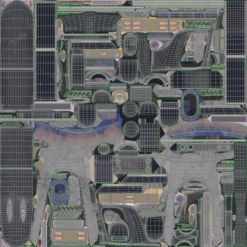 Star-Lord Blaster 3D model_18