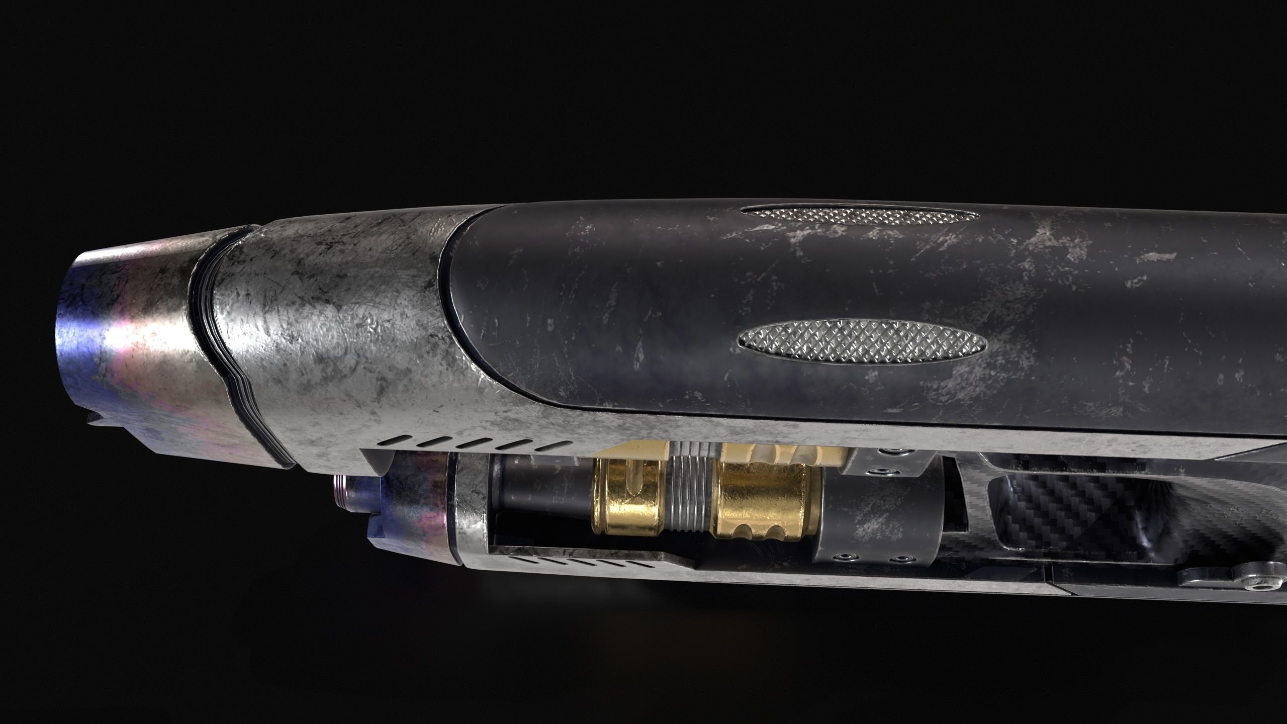 Star-Lord Blaster 3D model_9