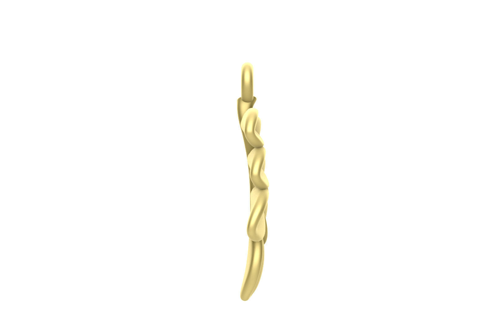 Leaf Charm Set - Ash Tree Leaf Charm for Ring Earrings Bracelet 3D print model_4