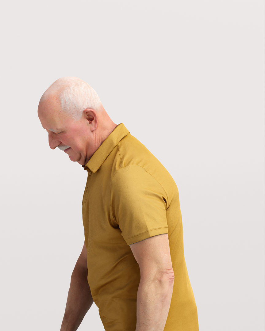 Humano Gardening Man with watering can 2209-6 3D model_7