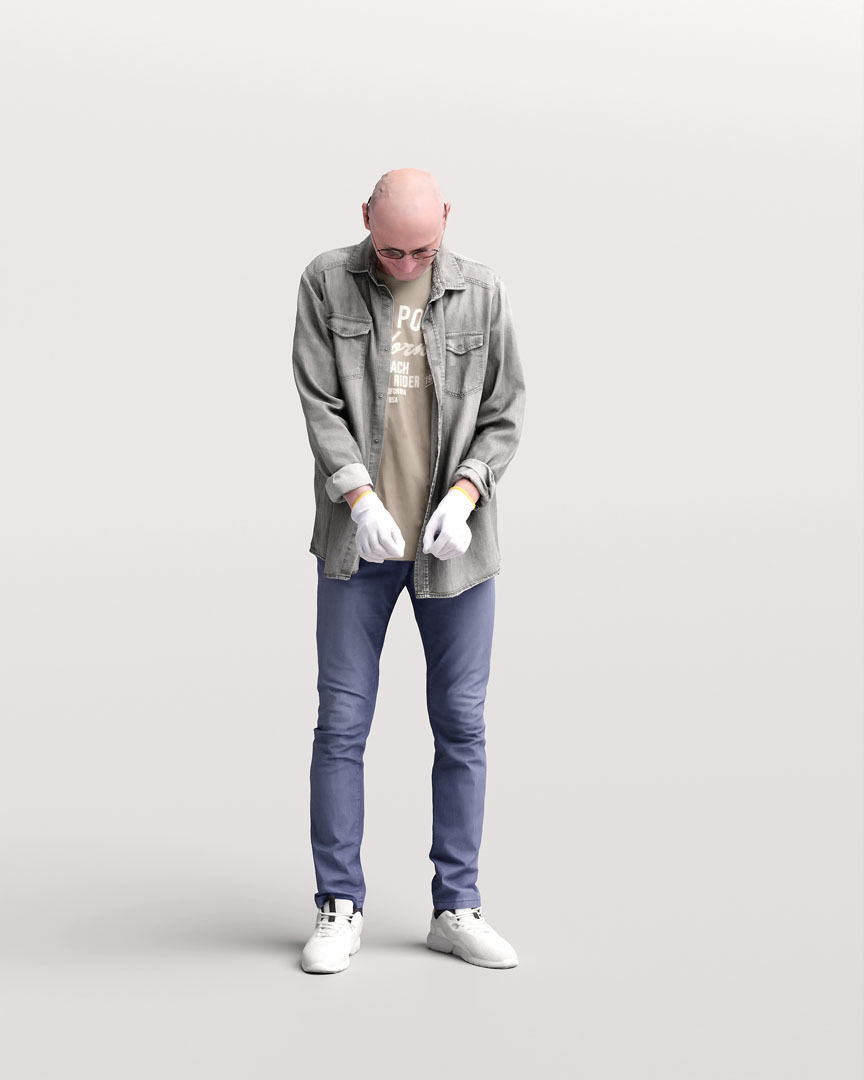 Humano Gardening PlantingMan 2209-4 3D model_11