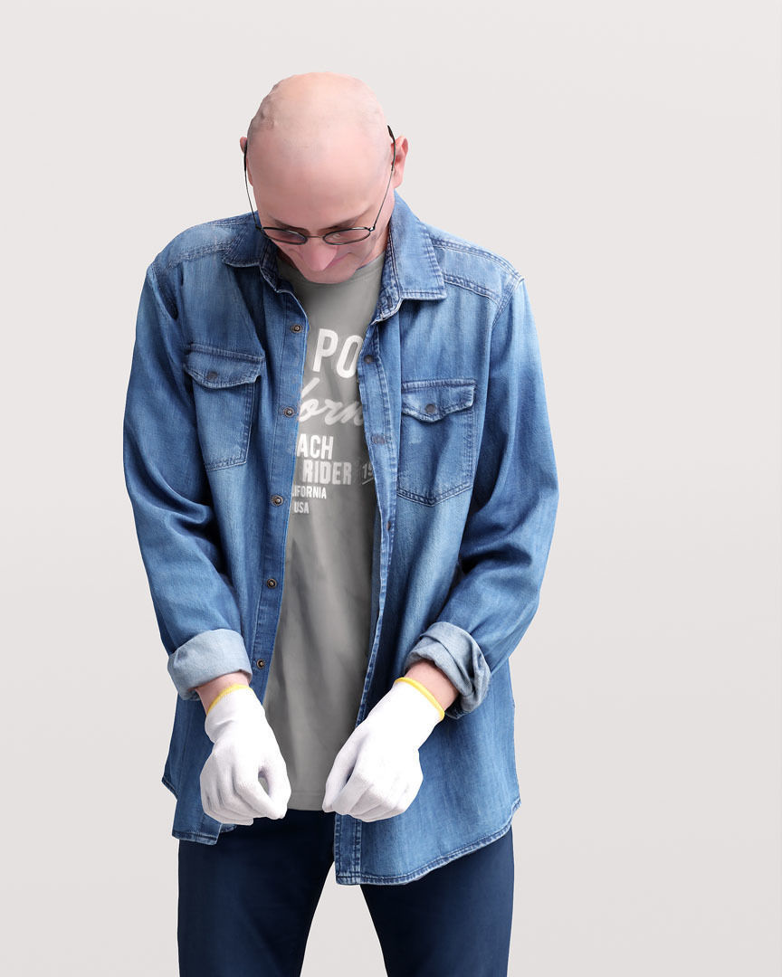 Humano Gardening PlantingMan 2209-4 3D model_6