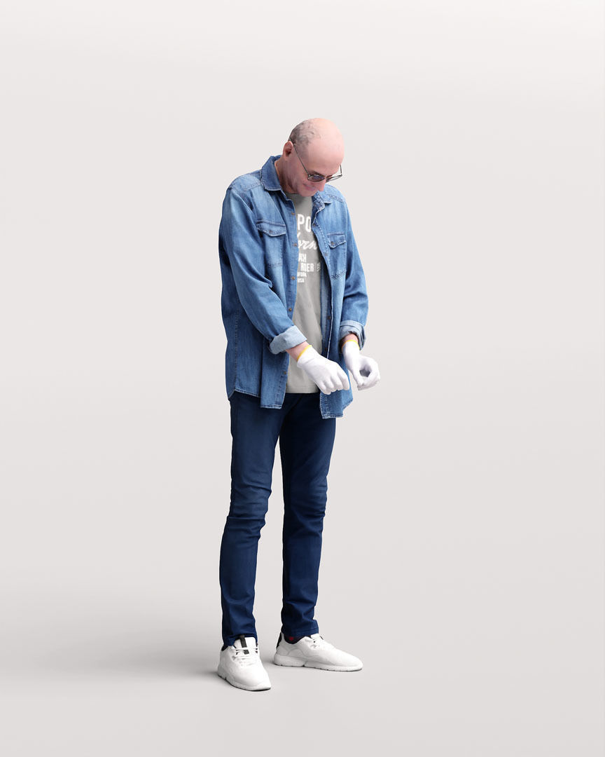 Humano Gardening PlantingMan 2209-4 3D model_2