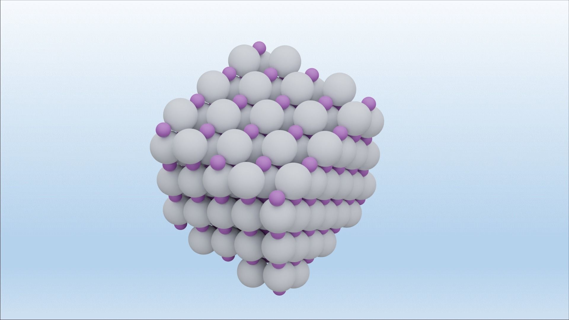 LiH Lithium hydride 3D model_1
