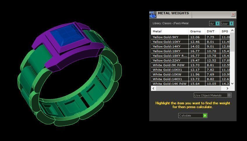 Rings 3D print model_4