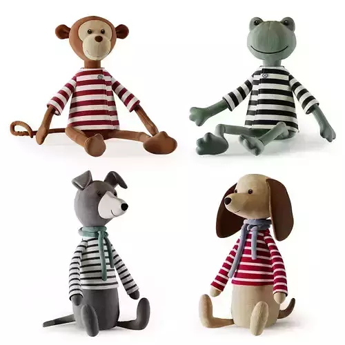 Plush Toys 24 3D model