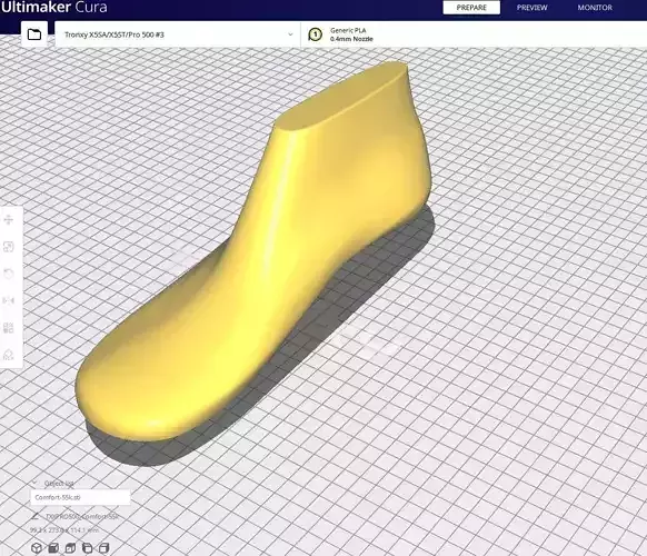 Shoes Lasts - Comfort 3D print model 3D model