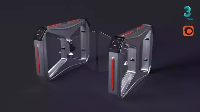 Turnstile Glass Gate