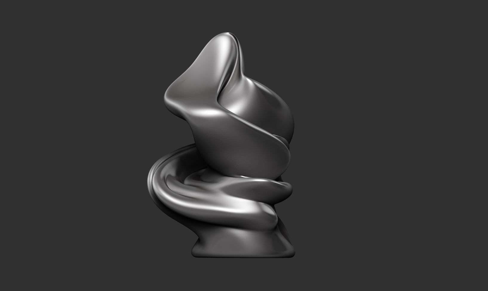 Conceptual sculpture 10 3D print model_2