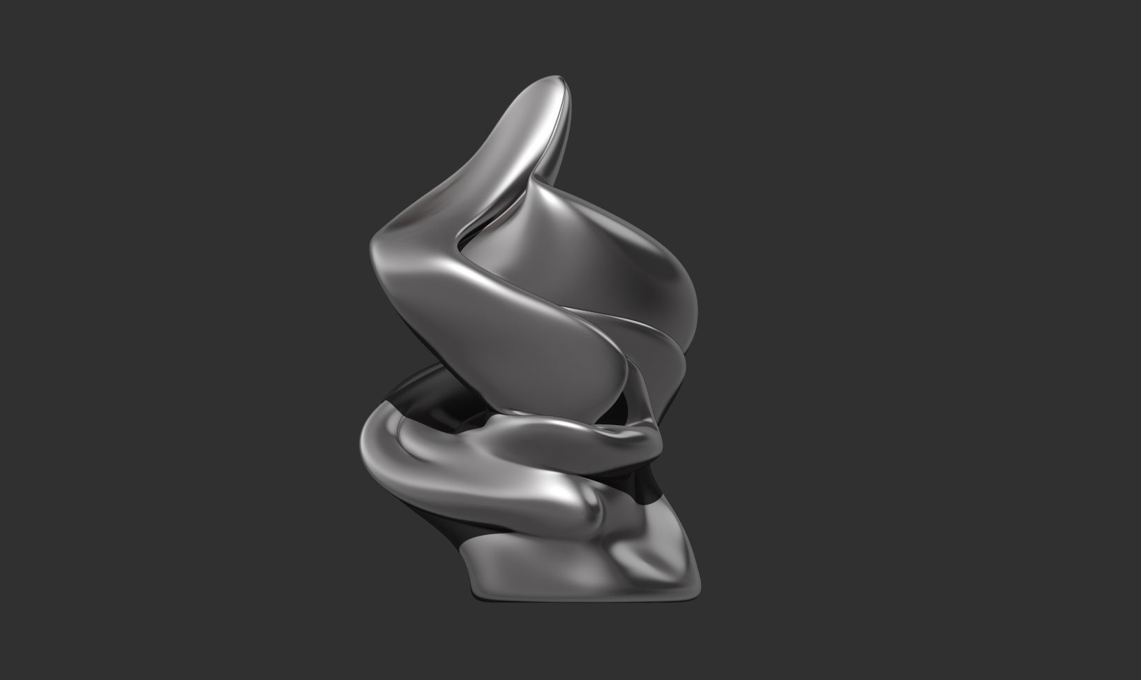 Conceptual sculpture 10 3D print model_1