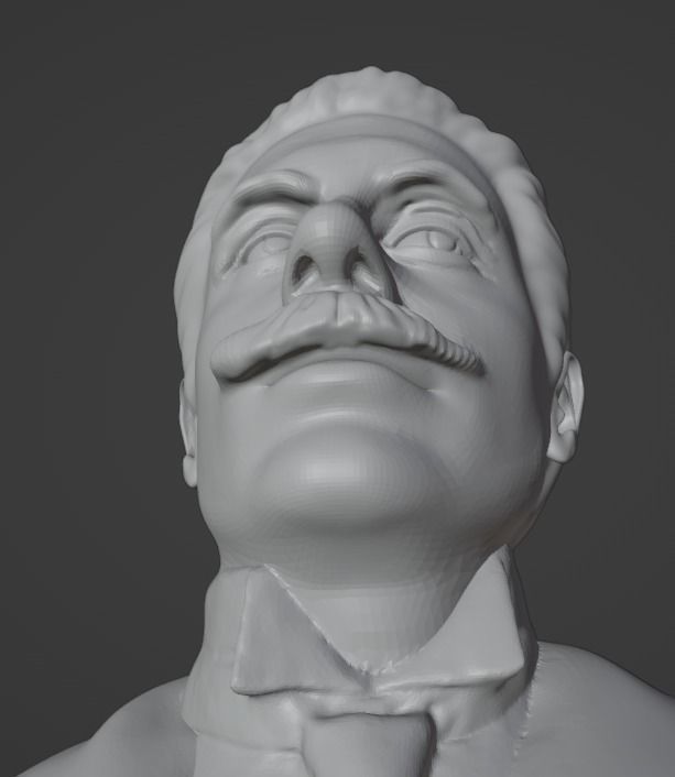 Giacomo Puccini 3D print model_18