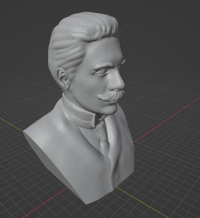 Giacomo Puccini 3D print model_16