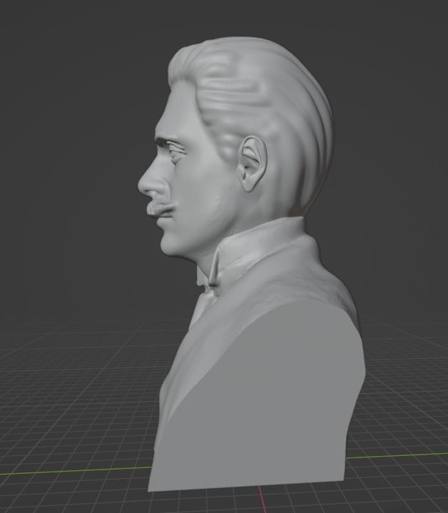 Giacomo Puccini 3D print model_10