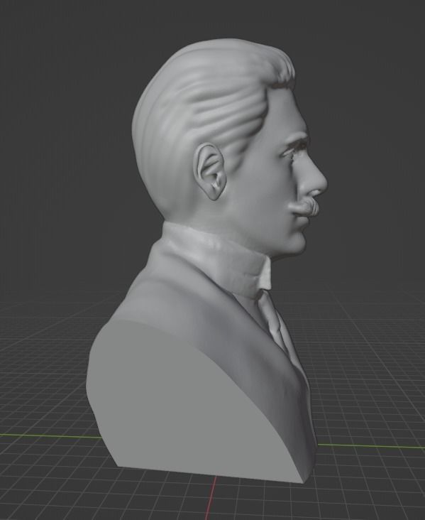 Giacomo Puccini 3D print model_8