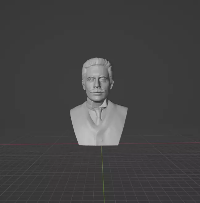 Giacomo Puccini 3D print model_0