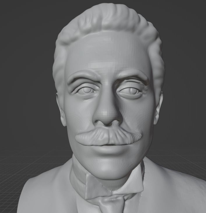 Giacomo Puccini 3D print model_5