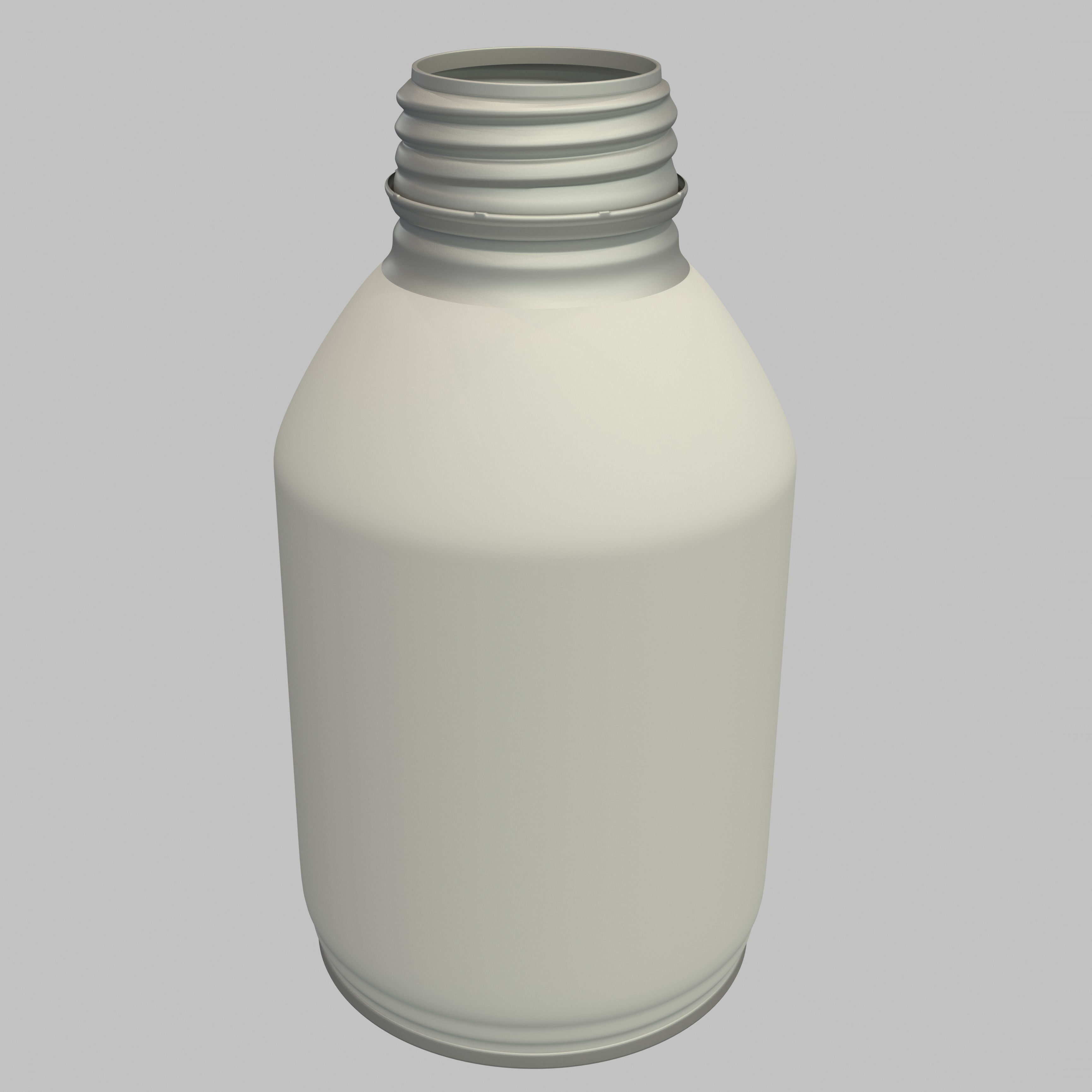 Aluminium Bottle 3D model_3