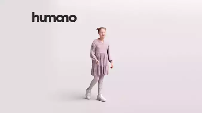 Humano Child in the garden 2210-1