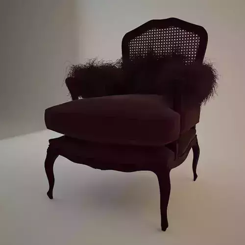 Sultane armchair Roche Bobois 3D model