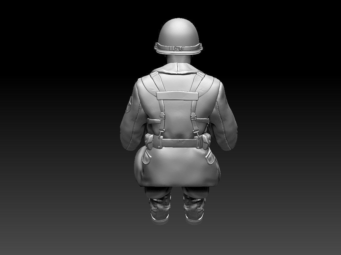 us driver ww2 3D print model_37