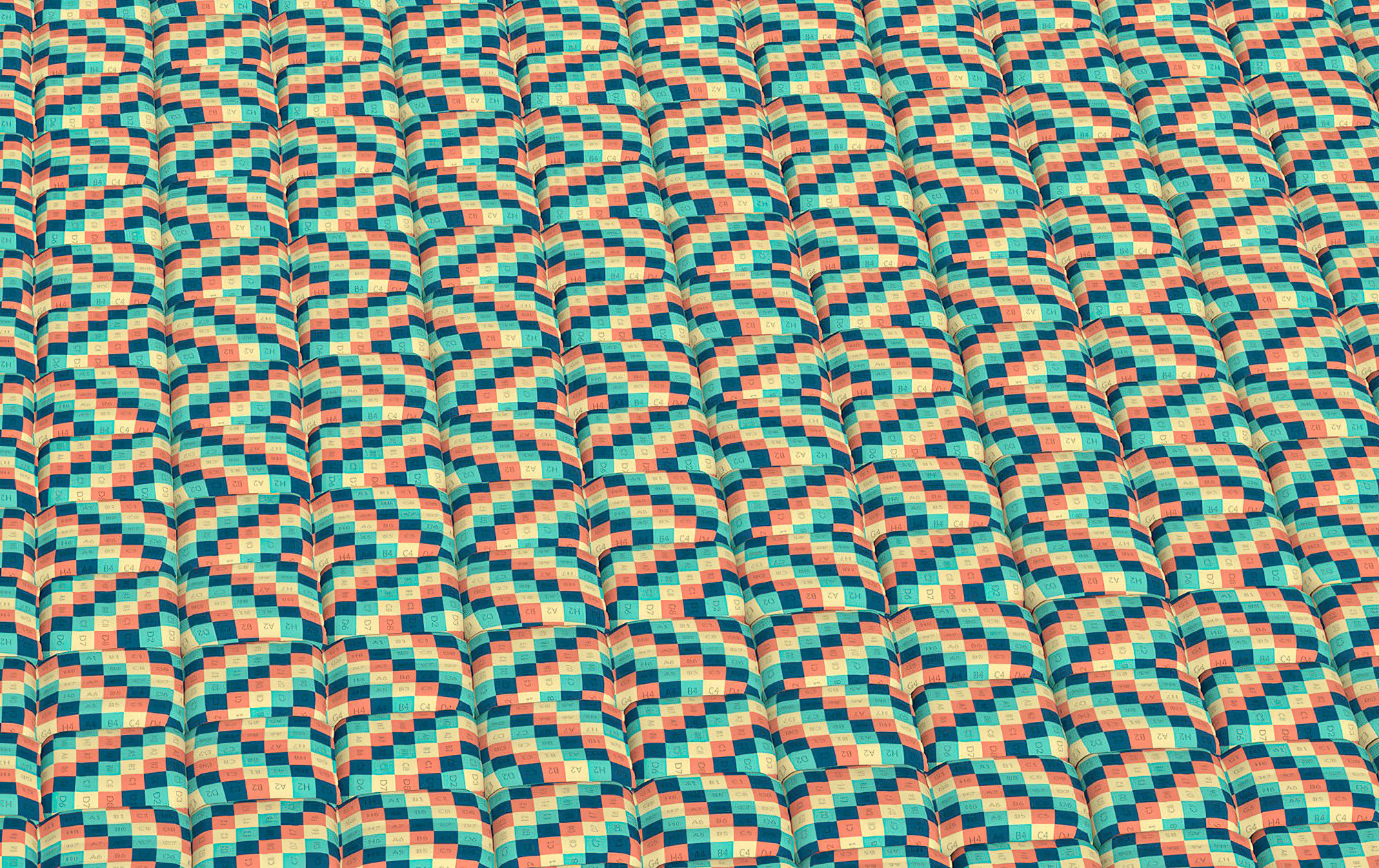 Woolen Carpet V1  3D model_6