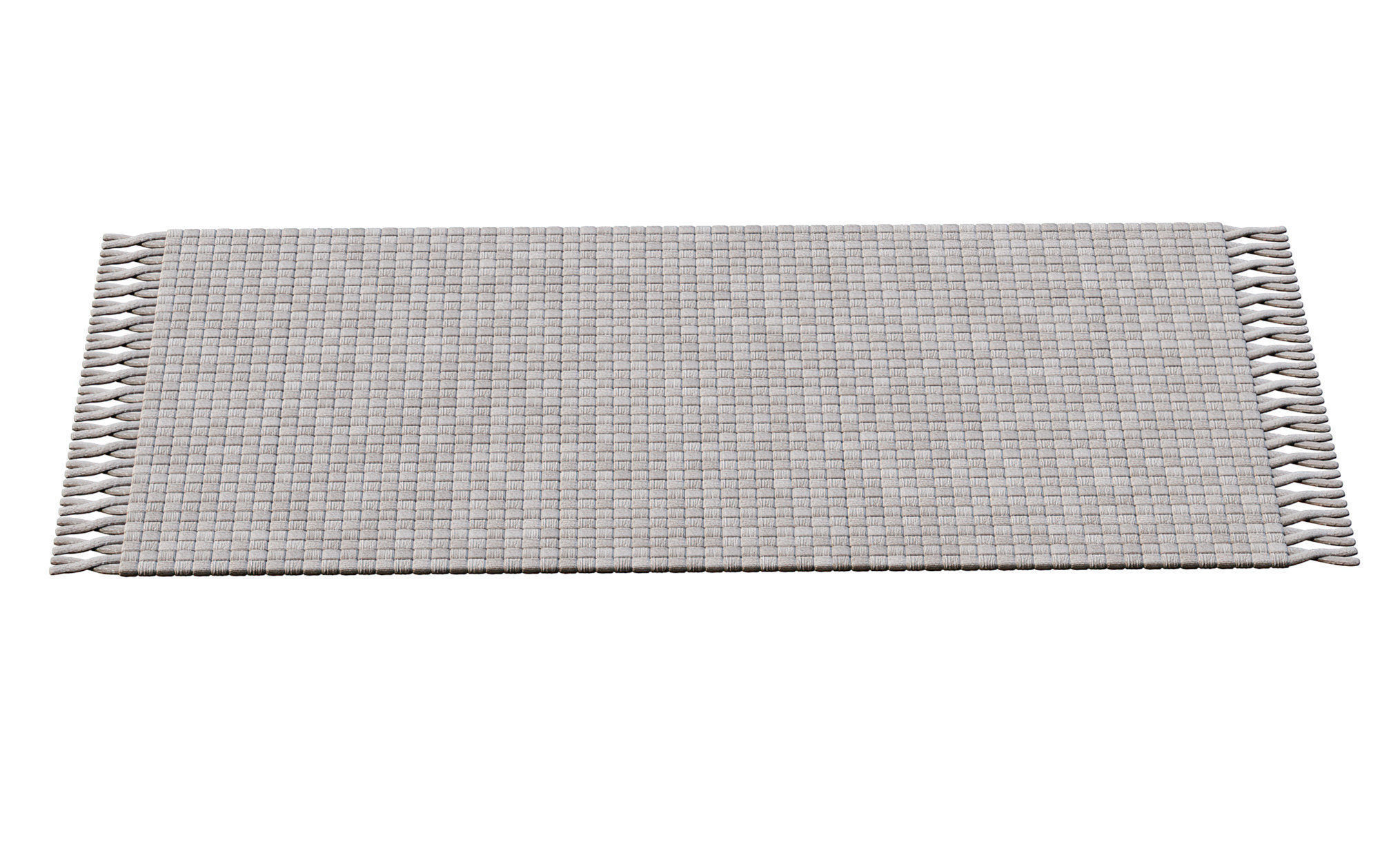 Woolen Carpet V1  3D model_4