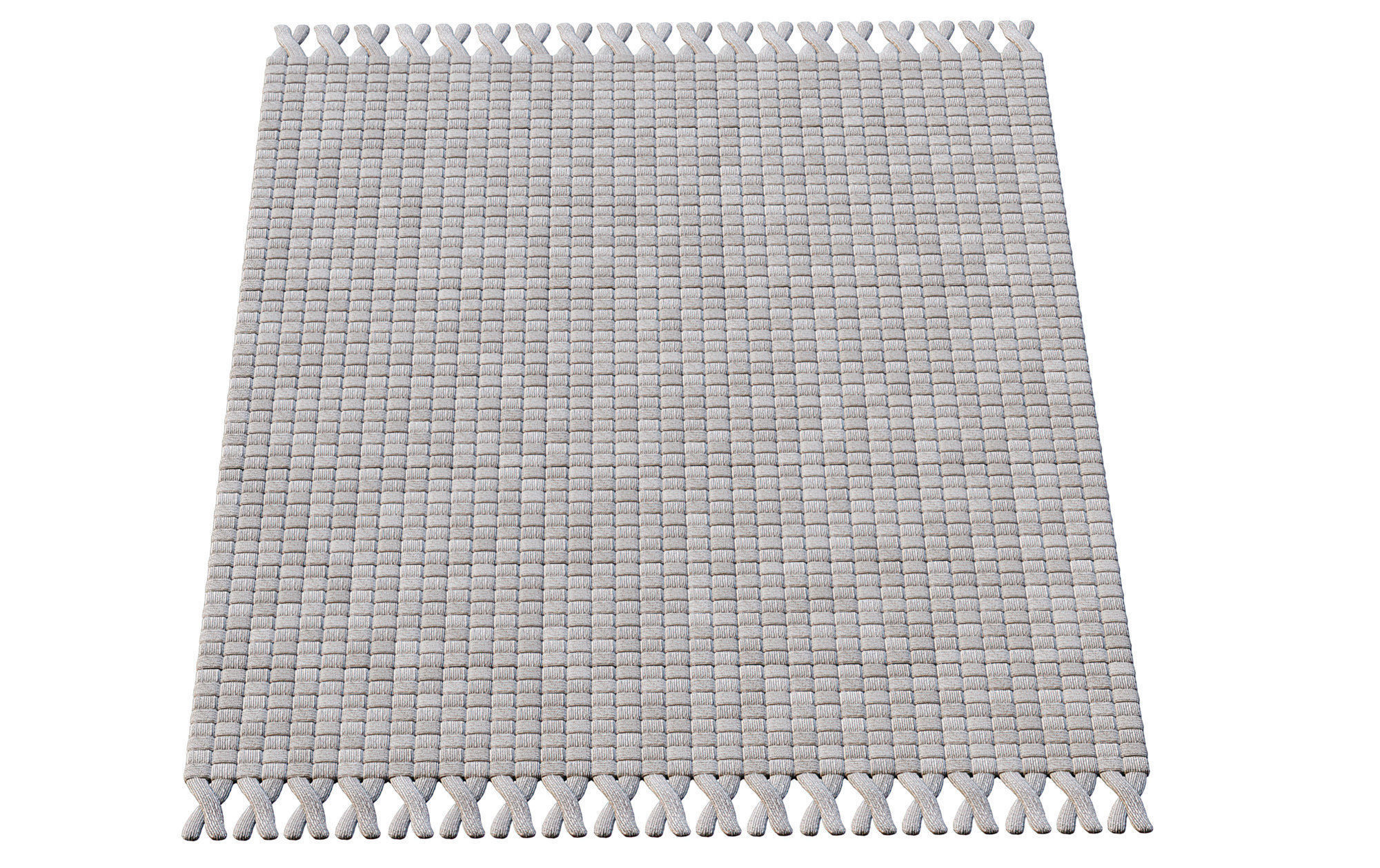 Woolen Carpet V1  3D model_1