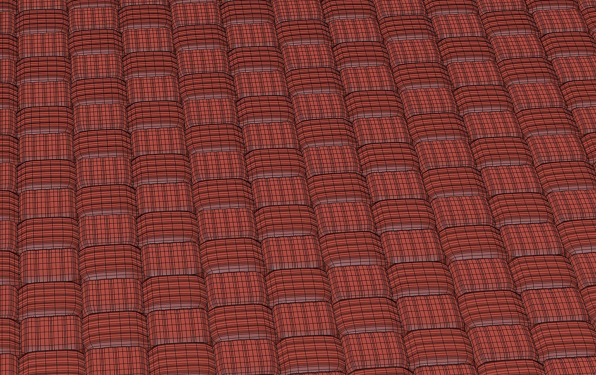 Woolen Carpet V1  3D model_7