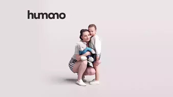 Humano Woman with a child 2210-8