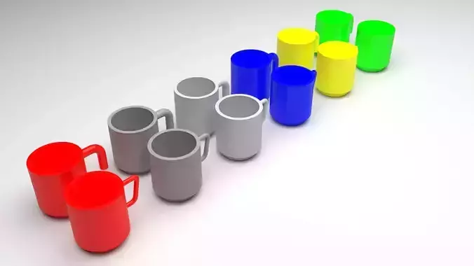 Lego Mugs Set
