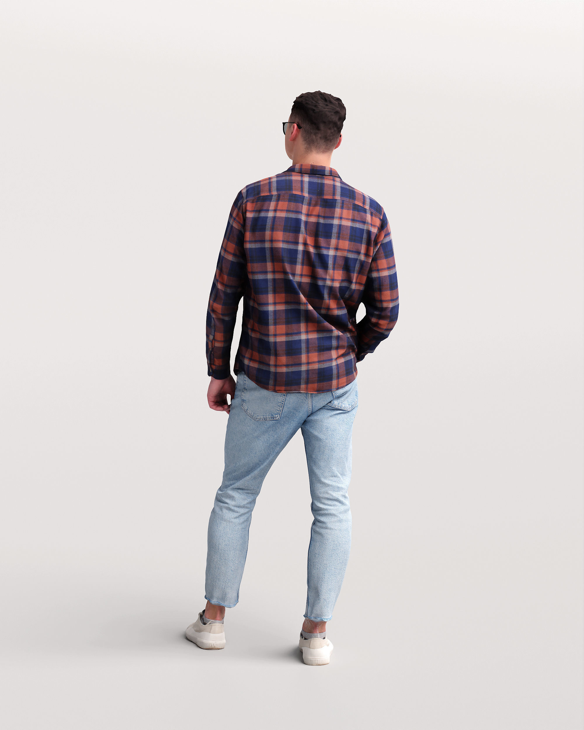 Humano Man in the garden 2210-7 3D model_4