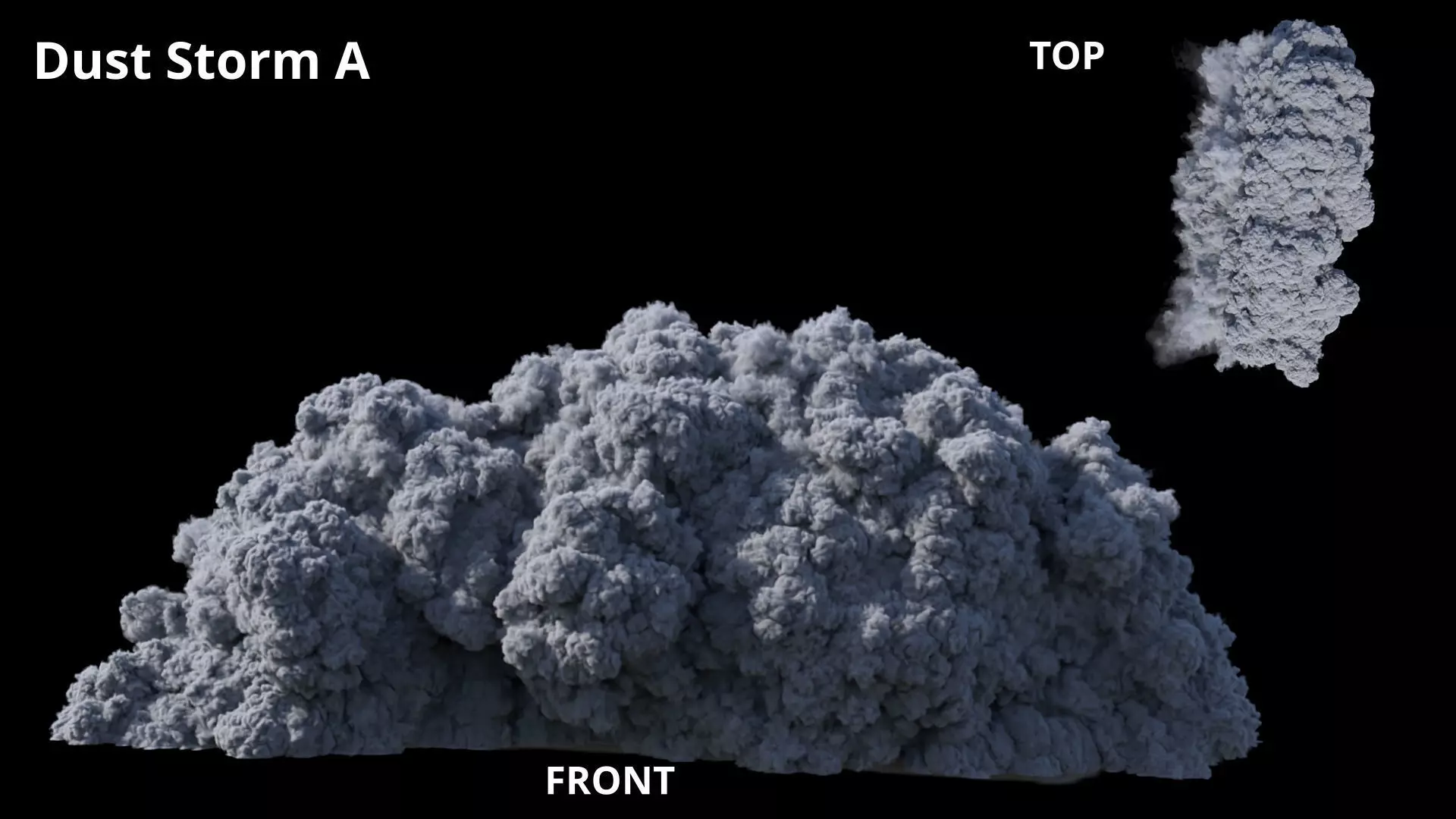 Dust Storm Smoke VDB 4s  3D model_0