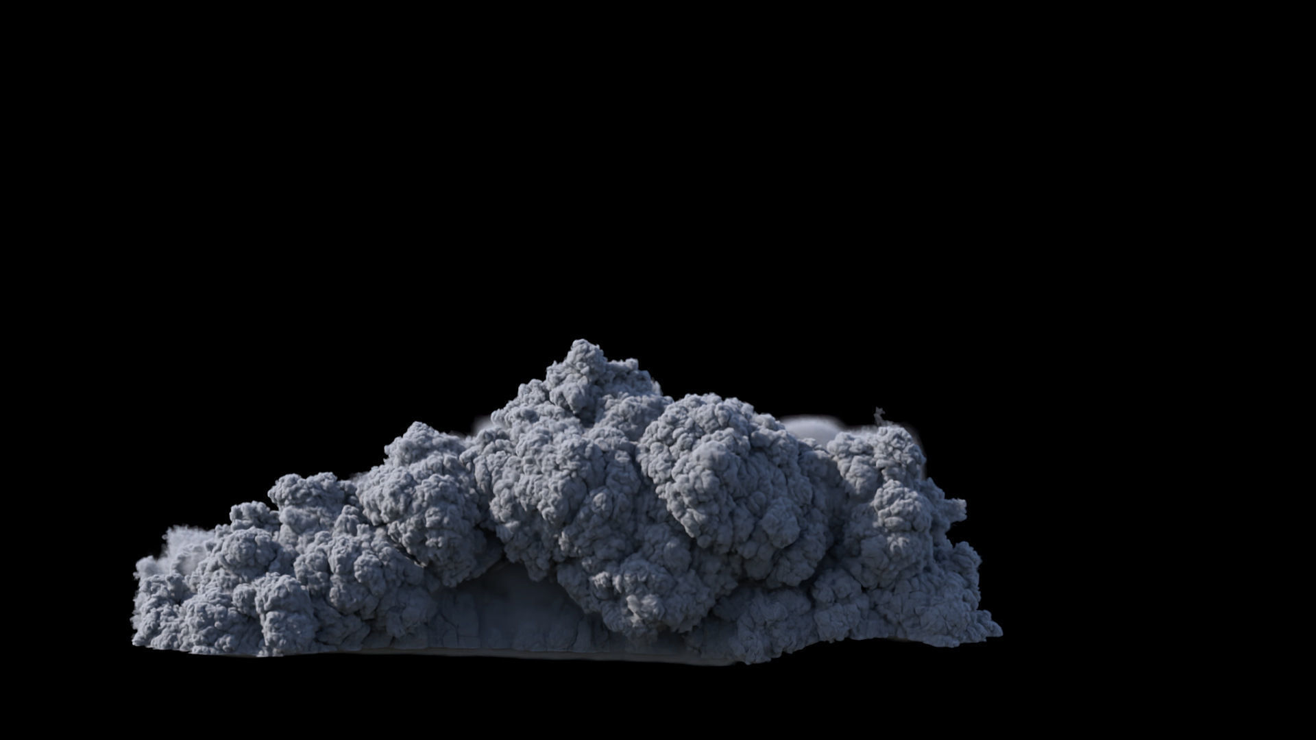 Dust Storm Smoke VDB 4s  3D model_8