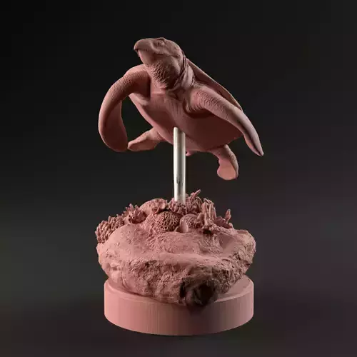 Archelon swimming 1-35 scale pre-supported