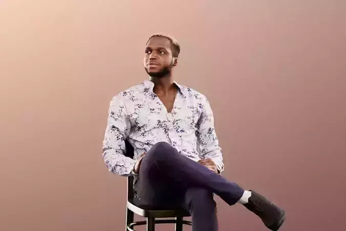 Maverick 12162 - Sitting Black Man