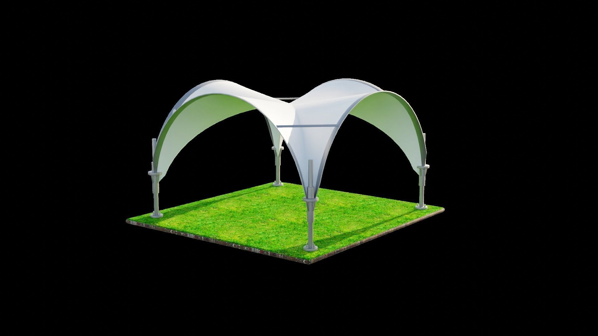 ARCH TENT 3D model_5