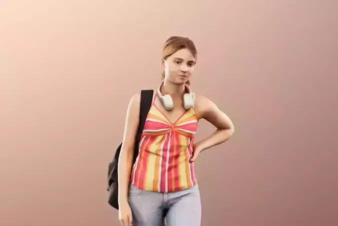 Lea 12126 - Walking Casual Young Woman