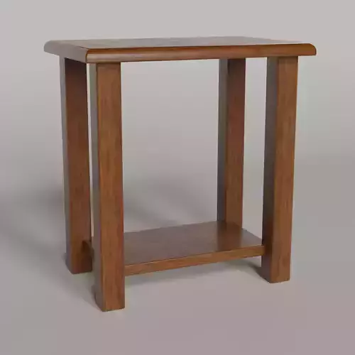 Side Table - 2 Colors Free low-poly 3D model