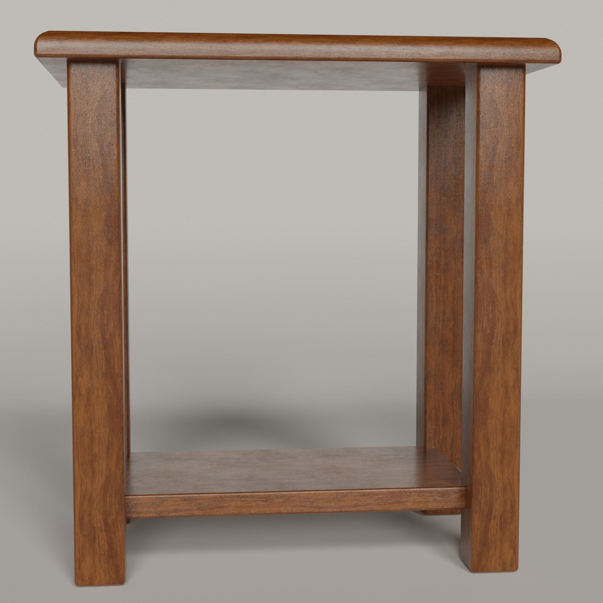 Side Table - 2 Colors Free low-poly 3D model_12