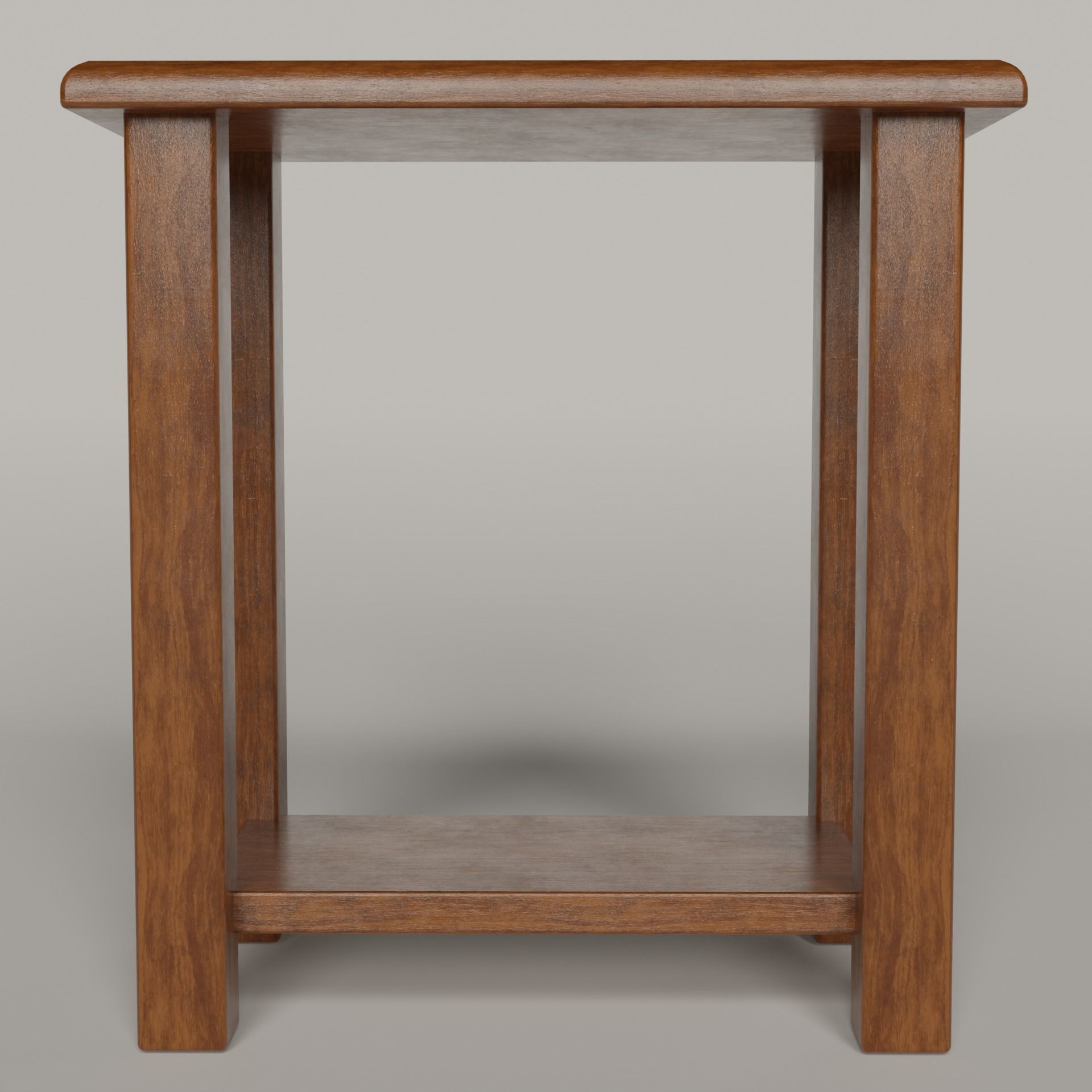 Side Table - 2 Colors Free low-poly 3D model_3