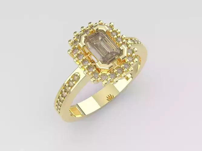 Ring With Diamonds