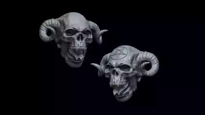 DEMON SKULL TONGUE 2