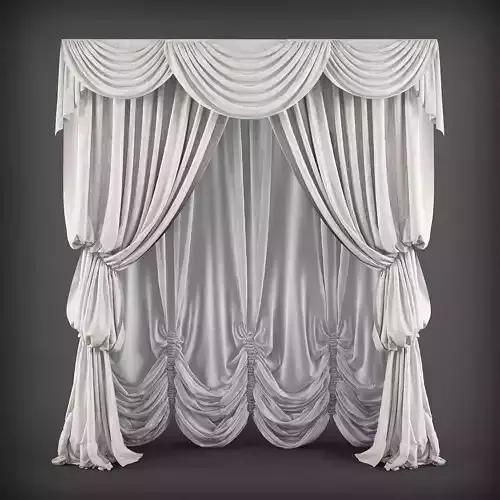 Curtain 3D model